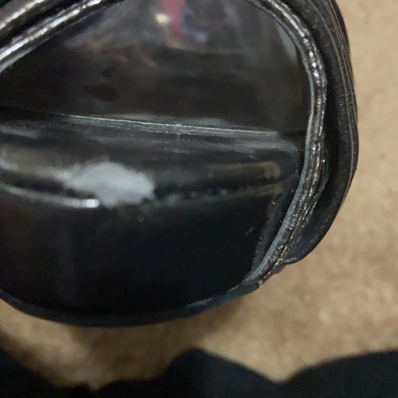 Silver and Black Guess Heels - Picture 5 of 5